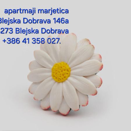 Apartma Marjetica Blejska Dobrava Exteriör bild